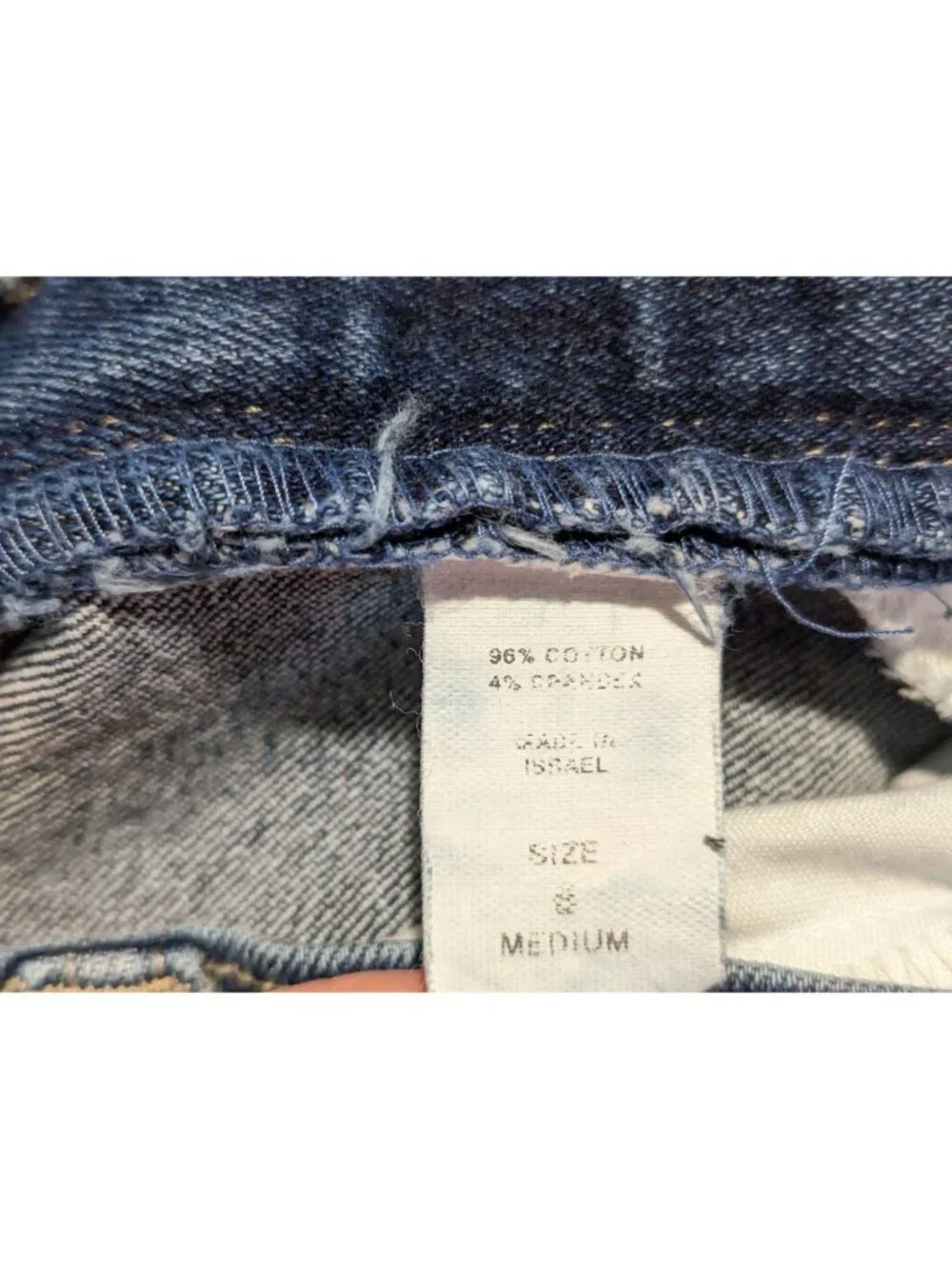 Vintage Gloria Vanderbilt Womens Jeans 8 High Rise Stretch Blue Denim 90s Classi